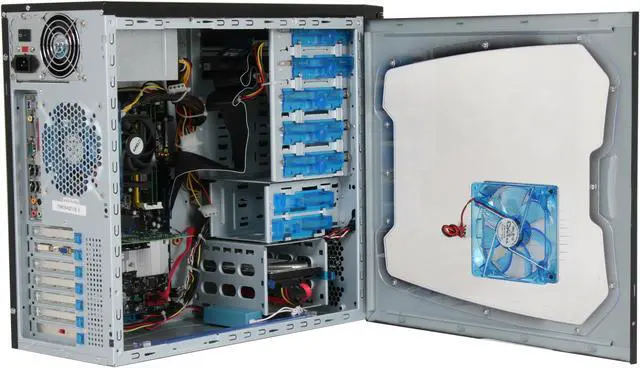 Alt view image 7 of 14 - CyberpowerPC Desktop PC Gamer Ultra 6210 5200+ 2GB DDR2 320GB HDD NVIDIA GeForce 8500 GT Windows Vista Home Premium