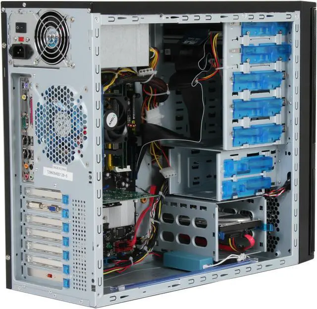 Alt view image 8 of 14 - CyberpowerPC Desktop PC Gamer Ultra 6210 5200+ 2GB DDR2 320GB HDD NVIDIA GeForce 8500 GT Windows Vista Home Premium