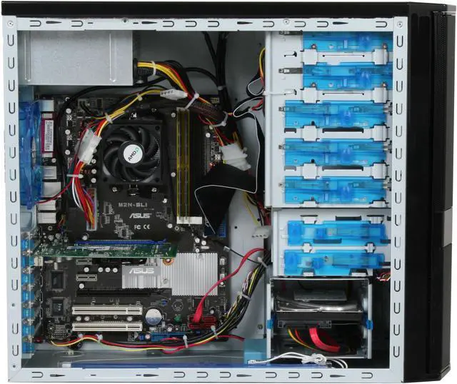 Alt view image 9 of 14 - CyberpowerPC Desktop PC Gamer Ultra 6210 5200+ 2GB DDR2 320GB HDD NVIDIA GeForce 8500 GT Windows Vista Home Premium