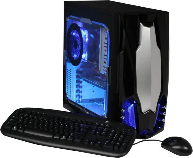 Alt view image 2 of 14 - CyberpowerPC Desktop PC Gamer Infinity 7510 Intel Core 2 Quad Q6600 2GB DDR2 500GB HDD NVIDIA GeForce 8800 GT Windows Vista Home Premium