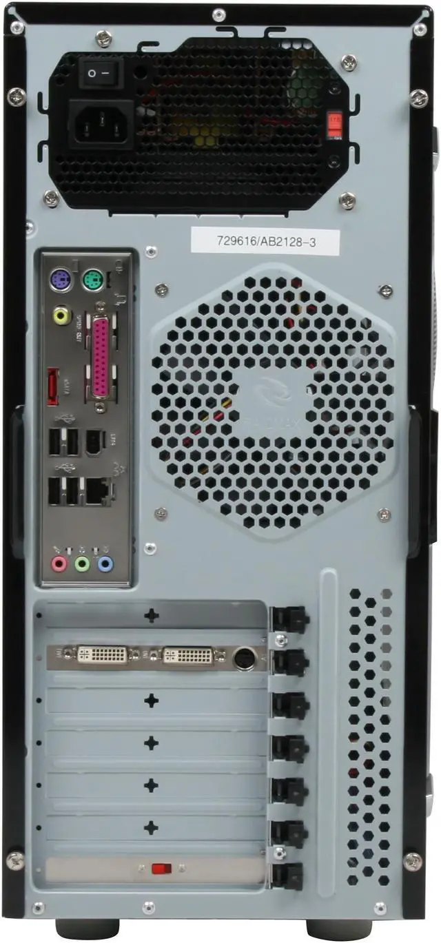 Alt view image 13 of 14 - CyberpowerPC Desktop PC Gamer Infinity 7510 Intel Core 2 Quad Q6600 2GB DDR2 500GB HDD NVIDIA GeForce 8800 GT Windows Vista Home Premium