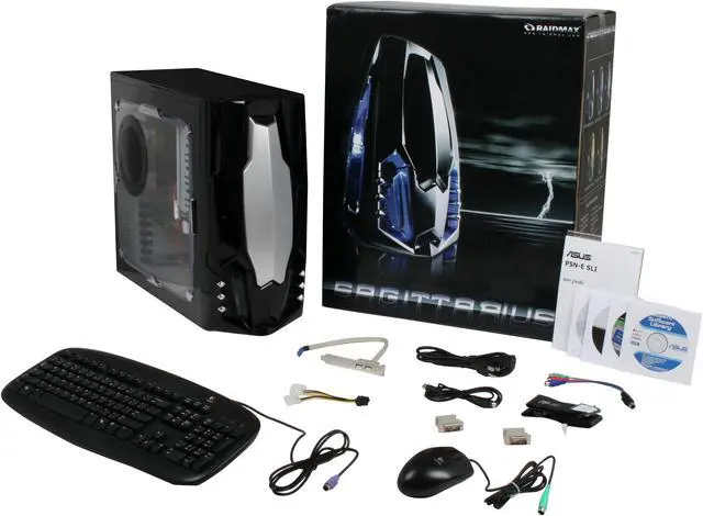 Alt view image 14 of 14 - CyberpowerPC Desktop PC Gamer Infinity 7510 Intel Core 2 Quad Q6600 2GB DDR2 500GB HDD NVIDIA GeForce 8800 GT Windows Vista Home Premium