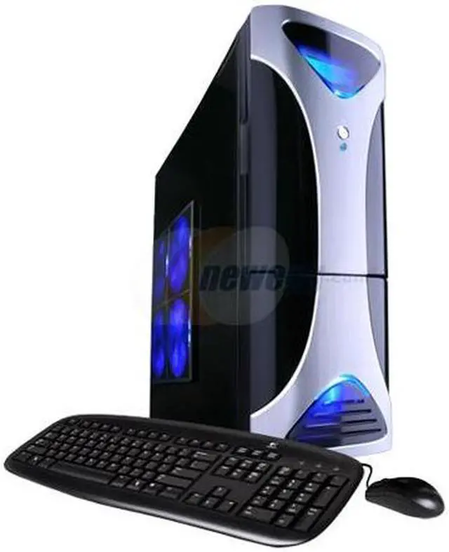 Main image of CyberpowerPC Desktop PC Gamer Infinity 8310 Intel Core 2 Duo E8400 2GB DDR2 500GB HDD Dual NVIDIA GeForce 8600 GT Windows Vista Home Premium 64-bit
