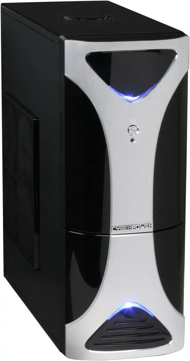 Alt view image 3 of 15 - CyberpowerPC Desktop PC Gamer Infinity 8310 Intel Core 2 Duo E8400 2GB DDR2 500GB HDD Dual NVIDIA GeForce 8600 GT Windows Vista Home Premium 64-bit