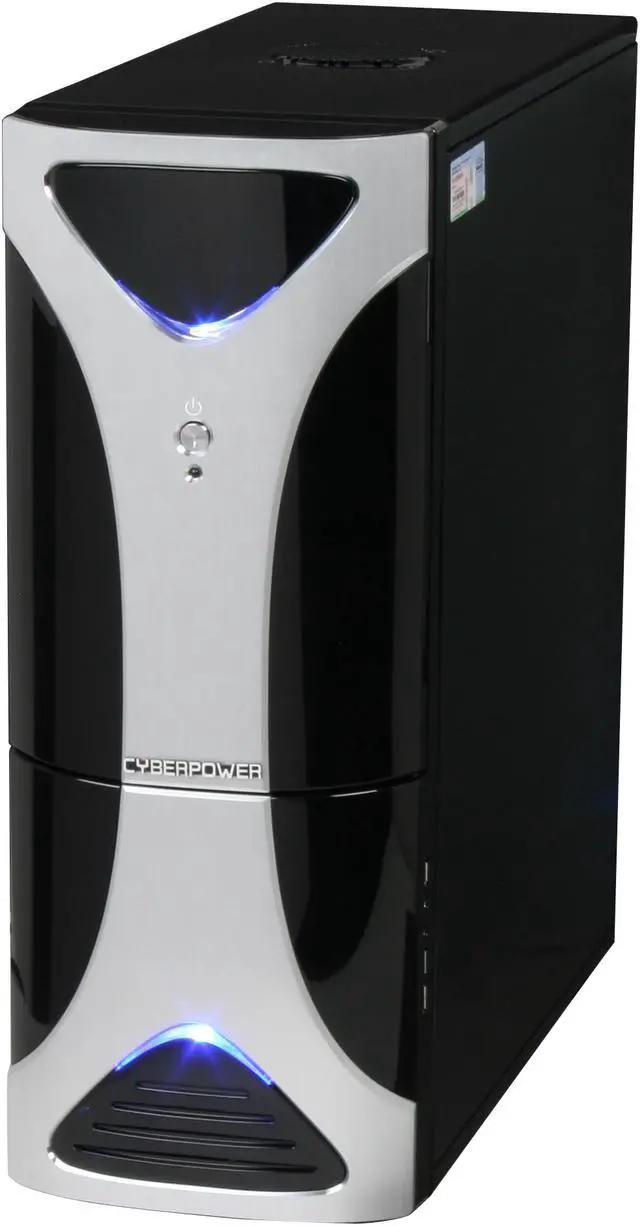 Alt view image 5 of 15 - CyberpowerPC Desktop PC Gamer Infinity 8310 Intel Core 2 Duo E8400 2GB DDR2 500GB HDD Dual NVIDIA GeForce 8600 GT Windows Vista Home Premium 64-bit