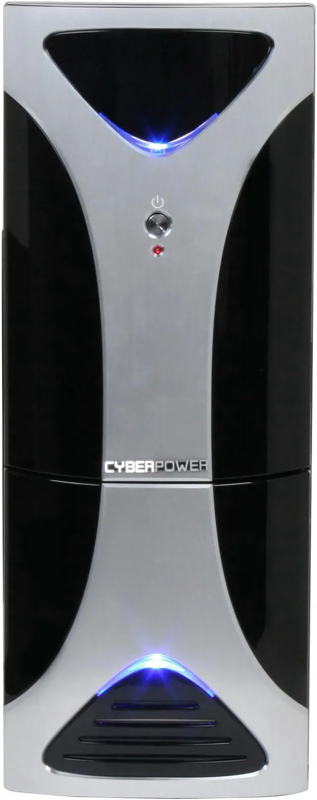 Alt view image 4 of 15 - CyberpowerPC Desktop PC Gamer Infinity 8310 Intel Core 2 Duo E8400 2GB DDR2 500GB HDD Dual NVIDIA GeForce 8600 GT Windows Vista Home Premium 64-bit
