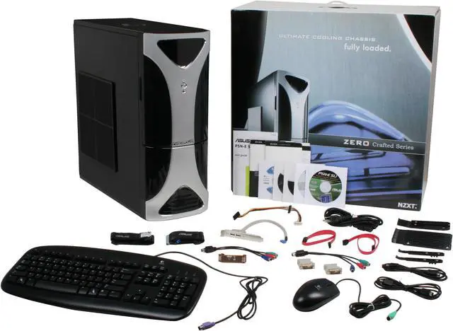 Alt view image 15 of 15 - CyberpowerPC Desktop PC Gamer Infinity 8310 Intel Core 2 Duo E8400 2GB DDR2 500GB HDD Dual NVIDIA GeForce 8600 GT Windows Vista Home Premium 64-bit