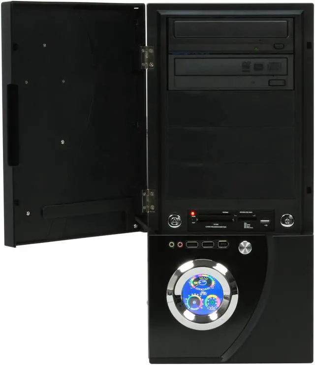 Alt view image 5 of 13 - CyberpowerPC Desktop PC Gamer Infinity 7515 Intel Core 2 Quad Q9300 3GB DDR2 500GB HDD NVIDIA GeForce 9800 GTX Windows Vista Home Premium
