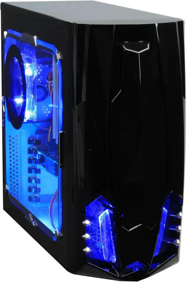 Alt view image 3 of 20 - CyberpowerPC Desktop PC Gamer Infinity 8311 Intel Core 2 Duo E8400 4GB DDR2 500GB HDD NVIDIA GeForce 9600 GT Windows Vista Home Premium 64-bit