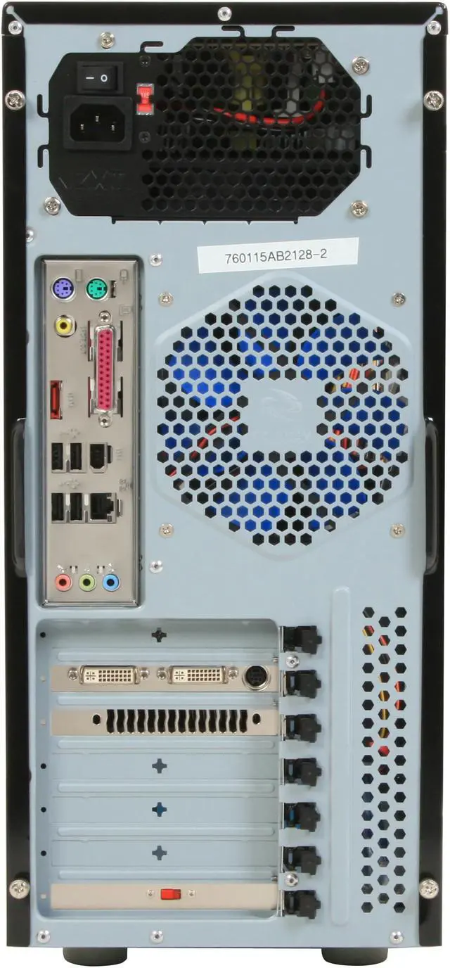Alt view image 14 of 20 - CyberpowerPC Desktop PC Gamer Infinity 8311 Intel Core 2 Duo E8400 4GB DDR2 500GB HDD NVIDIA GeForce 9600 GT Windows Vista Home Premium 64-bit
