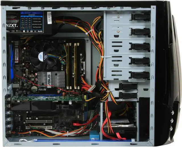Alt view image 11 of 20 - CyberpowerPC Desktop PC Gamer Infinity 8311 Intel Core 2 Duo E8400 4GB DDR2 500GB HDD NVIDIA GeForce 9600 GT Windows Vista Home Premium 64-bit