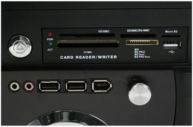 Alt view image 5 of 19 - CyberpowerPC Desktop PC Gamer Infinity 7516 Intel Core 2 Quad Q9300 4GB DDR2 500GB HDD NVIDIA GeForce 9800 GTX+ Windows Vista Home Premium 64-bit