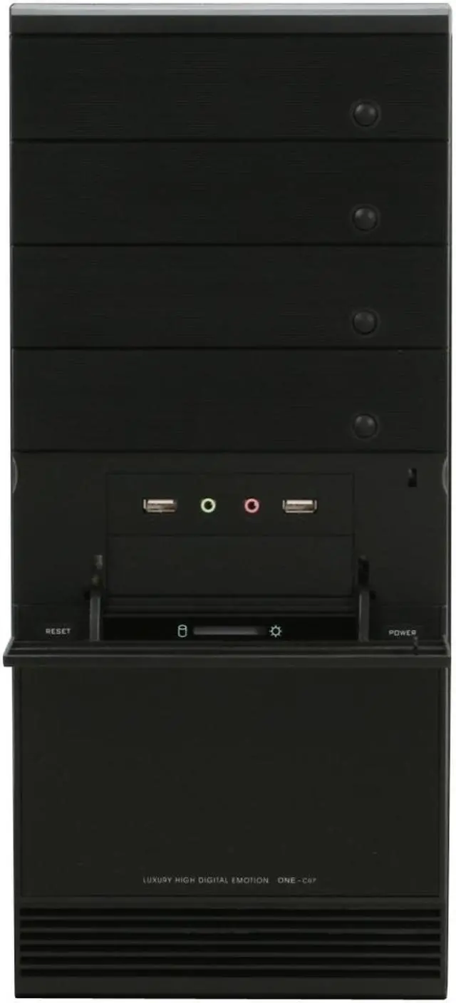 Alt view image 5 of 19 - CyberpowerPC Desktop PC Gamer Infinity 3300 Intel Core 2 Quad Q6600 4GB DDR2 500GB HDD Intel GMA 3100 Windows Vista Home Premium
