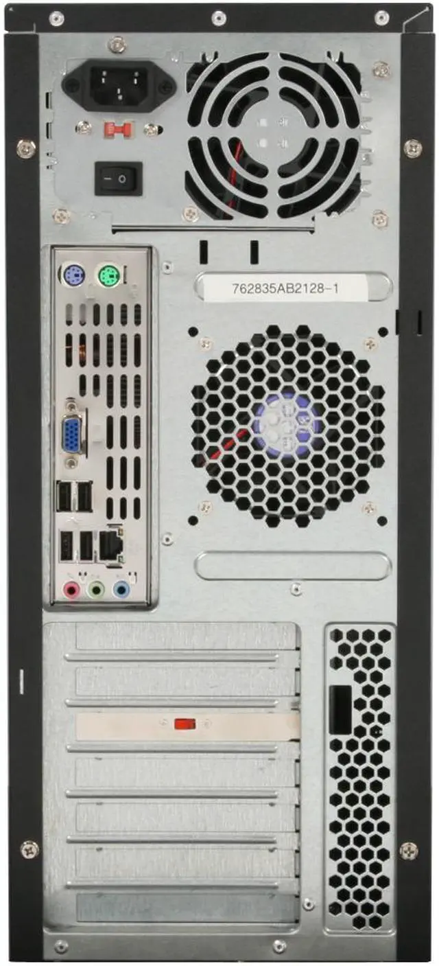 Alt view image 13 of 19 - CyberpowerPC Desktop PC Gamer Infinity 3300 Intel Core 2 Quad Q6600 4GB DDR2 500GB HDD Intel GMA 3100 Windows Vista Home Premium