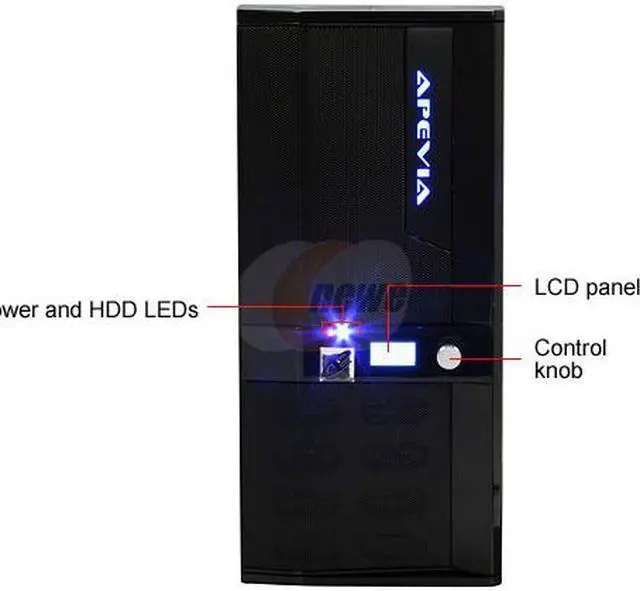 Alt view image 3 of 19 - CyberpowerPC Desktop PC Gamer Ultra 7201 6000+ 4GB DDR2 500GB HDD NVIDIA GeForce 9500 GT Windows Vista Home Premium 64-bit