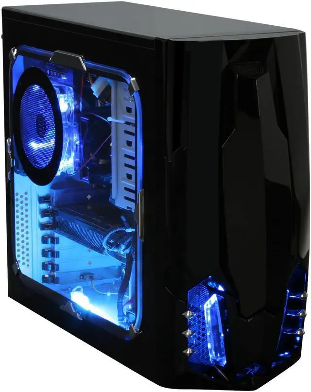 Alt view image 3 of 19 - CyberpowerPC Desktop PC Gamer Ultra 9214 AMD Phenom X4 9850 4GB DDR2 500GB HDD NVIDIA GeForce GTX 260 Windows Vista Home Premium 64-Bit