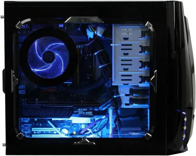 Alt view image 8 of 19 - CyberpowerPC Desktop PC Gamer Ultra 9214 AMD Phenom X4 9850 4GB DDR2 500GB HDD NVIDIA GeForce GTX 260 Windows Vista Home Premium 64-Bit