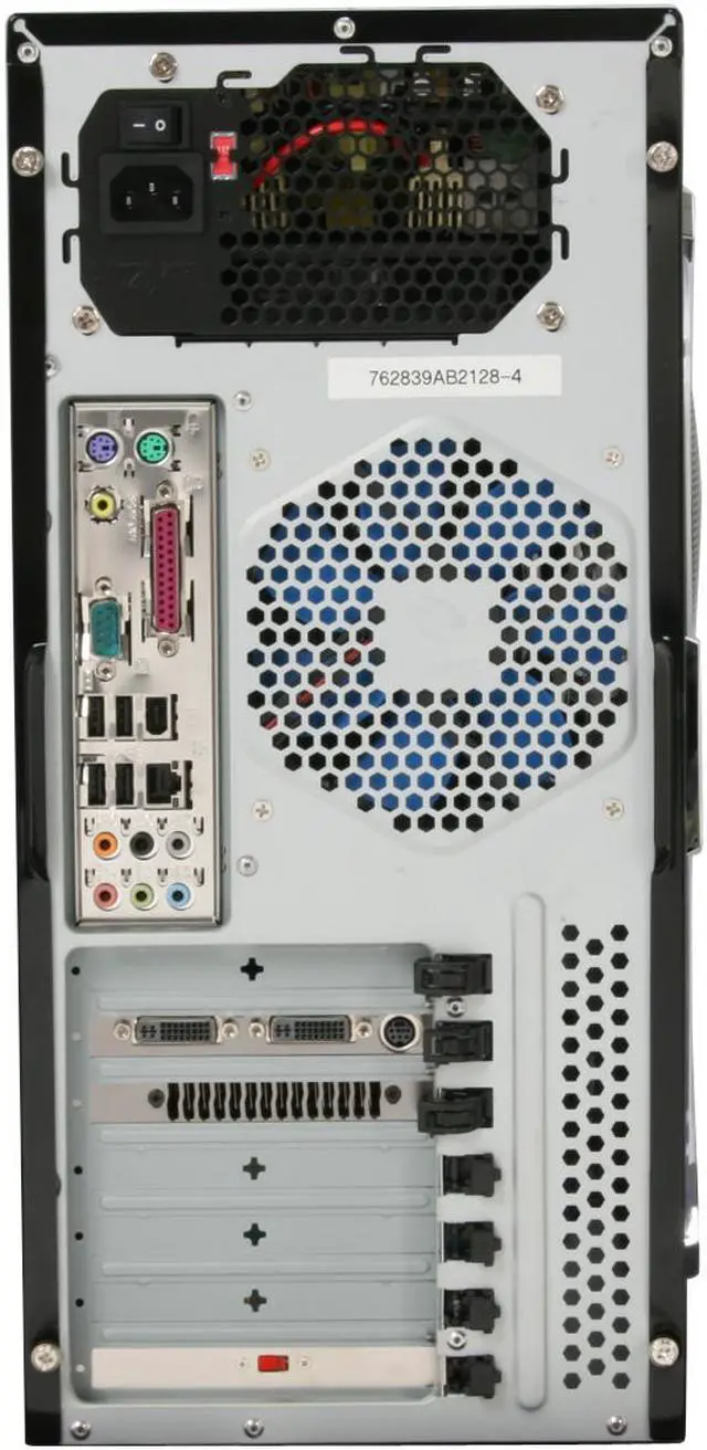 Alt view image 14 of 19 - CyberpowerPC Desktop PC Gamer Ultra 9214 AMD Phenom X4 9850 4GB DDR2 500GB HDD NVIDIA GeForce GTX 260 Windows Vista Home Premium 64-Bit