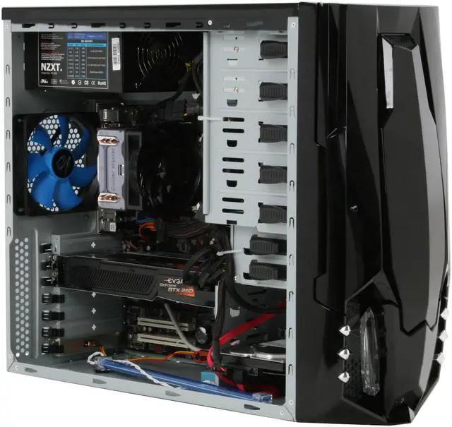 Alt view image 12 of 19 - CyberpowerPC Desktop PC Gamer Ultra 9214 AMD Phenom X4 9850 4GB DDR2 500GB HDD NVIDIA GeForce GTX 260 Windows Vista Home Premium 64-Bit