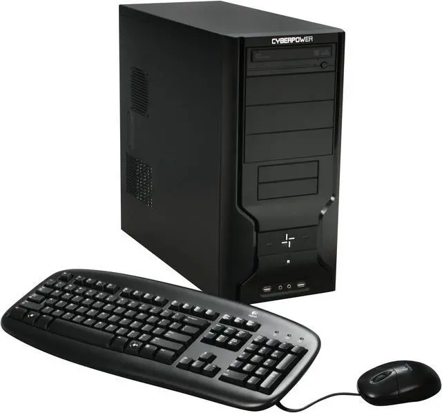 Main image of CyberpowerPC Desktop PC Gamer Infinity 6320 Intel Core 2 Duo E8400 4GB DDR2 250GB HDD Intel GMA 3100 Windows Vista Home Premium 64-Bit