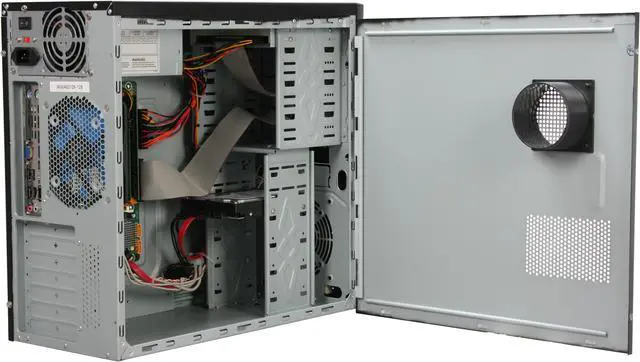 Alt view image 7 of 18 - CyberpowerPC Desktop PC Gamer Infinity 6320 Intel Core 2 Duo E8400 4GB DDR2 250GB HDD Intel GMA 3100 Windows Vista Home Premium 64-Bit