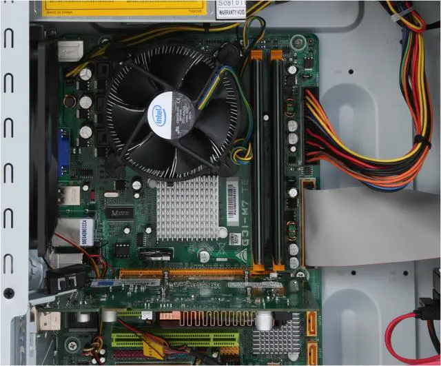 Alt view image 10 of 19 - CyberpowerPC Desktop PC Gamer Infinity 6322 Intel Core 2 Quad Q6600 4GB DDR2 250GB HDD NVIDIA GeForce 9500 GT Windows Vista Home Premium 64-bit