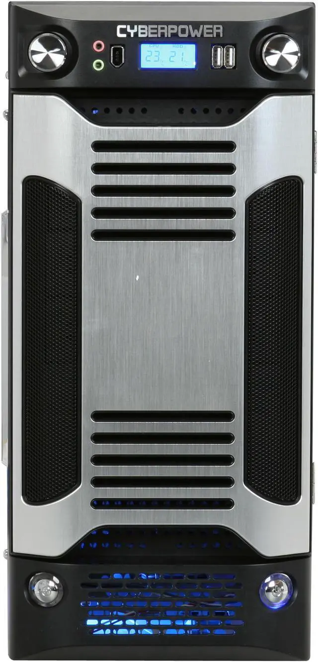 Alt view image 3 of 20 - CyberpowerPC Desktop PC Gamer Infinity 6200 Intel Core 2 Quad Q8200 4GB DDR2 500GB HDD ATI Radeon HD 4850 Windows Vista Home Premium 64-bit