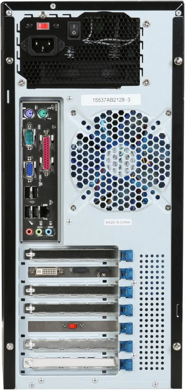 Alt view image 16 of 20 - CyberpowerPC Desktop PC Gamer Infinity 6200 Intel Core 2 Quad Q8200 4GB DDR2 500GB HDD ATI Radeon HD 4850 Windows Vista Home Premium 64-bit