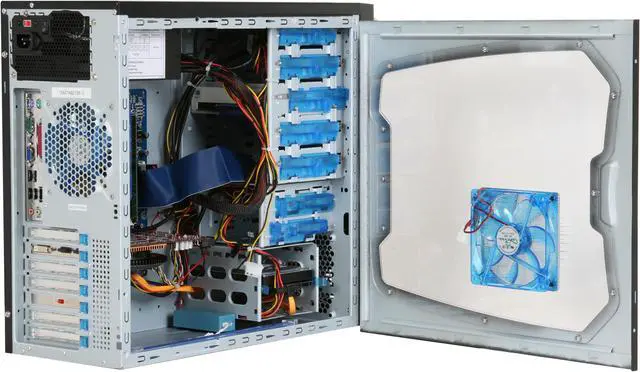 Alt view image 9 of 20 - CyberpowerPC Desktop PC Gamer Infinity 6200 Intel Core 2 Quad Q8200 4GB DDR2 500GB HDD ATI Radeon HD 4850 Windows Vista Home Premium 64-bit