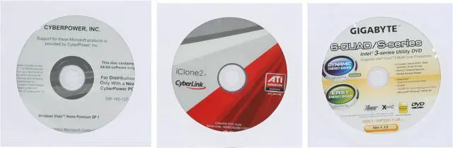 Alt view image 20 of 20 - CyberpowerPC Desktop PC Gamer Infinity 6200 Intel Core 2 Quad Q8200 4GB DDR2 500GB HDD ATI Radeon HD 4850 Windows Vista Home Premium 64-bit