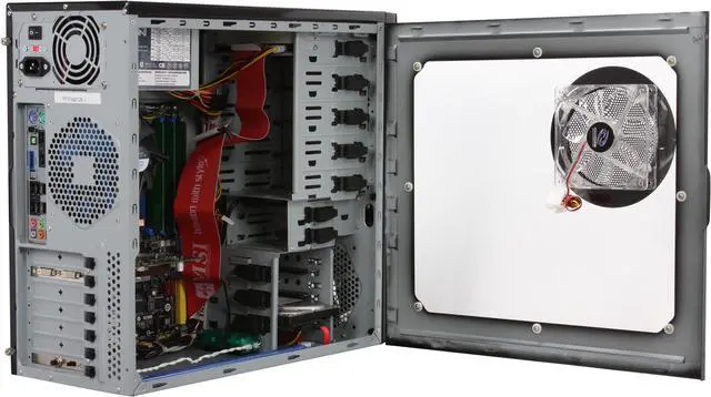 Alt view image 8 of 18 - CyberpowerPC Desktop PC Gamer Xtreme 1002 Intel Core i7-920 3GB DDR3 500GB HDD NVIDIA GeForce 9500 GT Windows Vista Home Premium 64-bit