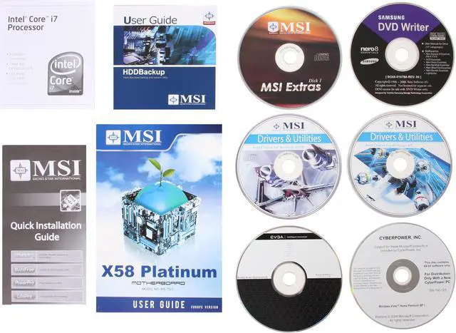 Alt view image 18 of 18 - CyberpowerPC Desktop PC Gamer Xtreme 1002 Intel Core i7-920 3GB DDR3 500GB HDD NVIDIA GeForce 9500 GT Windows Vista Home Premium 64-bit