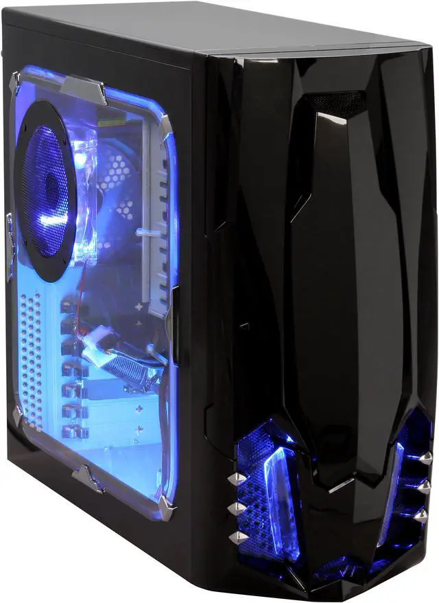 Alt view image 2 of 20 - CyberpowerPC Desktop PC Gamer Ultra 9215 AMD Phenom X4 9950 8GB DDR2 500GB HDD NVIDIA GeForce GTX 260 Windows Vista Home Premium 64-Bit
