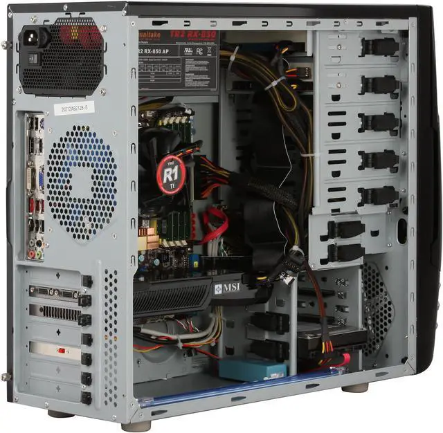 Alt view image 9 of 20 - CyberpowerPC Desktop PC Gamer Ultra 9215 AMD Phenom X4 9950 8GB DDR2 500GB HDD NVIDIA GeForce GTX 260 Windows Vista Home Premium 64-Bit
