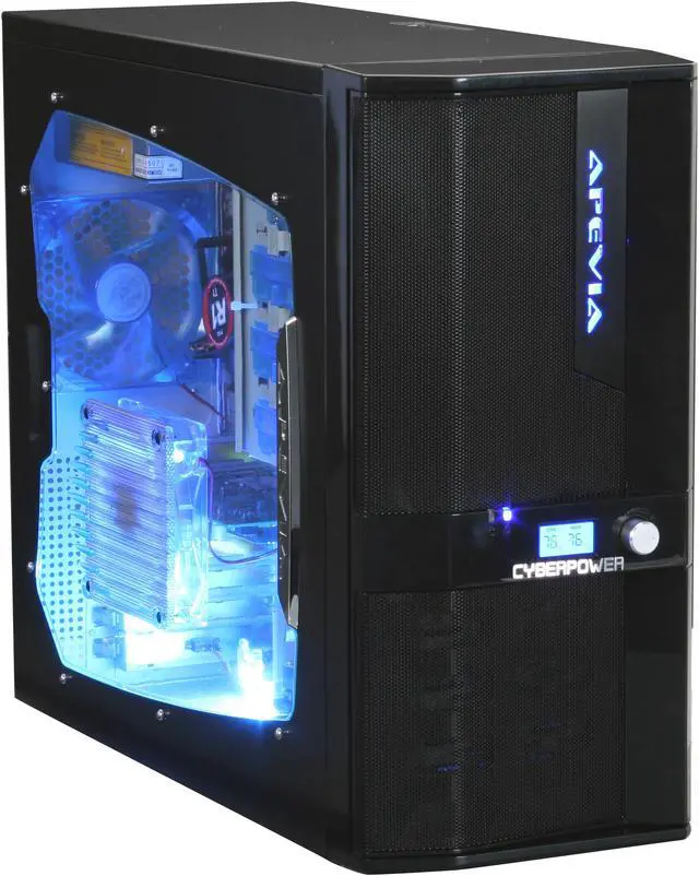 Alt view image 2 of 20 - CyberpowerPC Desktop PC Gamer Ultra 7204 6000+ 4GB DDR2 500GB HDD NVIDIA GeForce 9500 GT Windows Vista Home Premium 64-bit