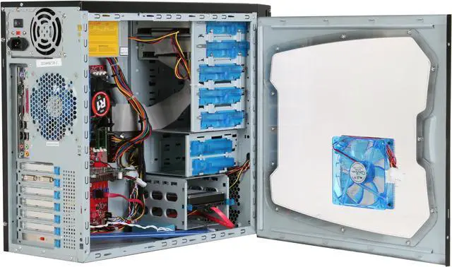 Alt view image 7 of 20 - CyberpowerPC Desktop PC Gamer Ultra 7204 6000+ 4GB DDR2 500GB HDD NVIDIA GeForce 9500 GT Windows Vista Home Premium 64-bit