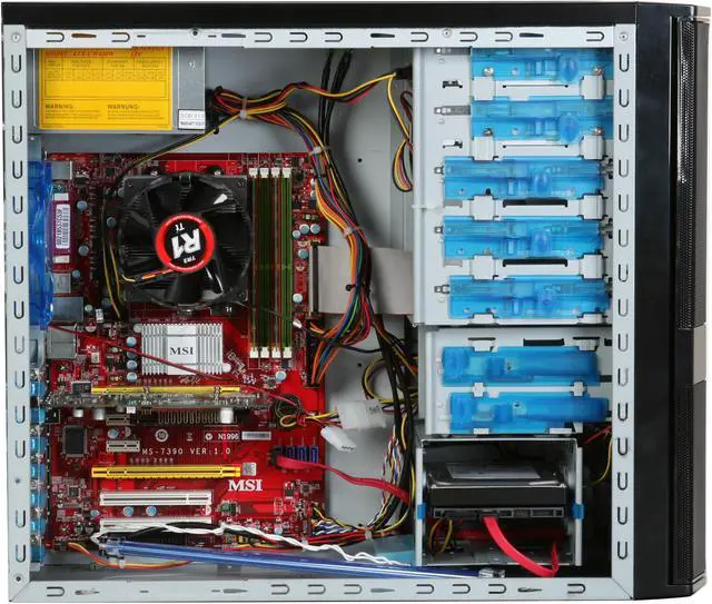 Alt view image 9 of 20 - CyberpowerPC Desktop PC Gamer Ultra 7204 6000+ 4GB DDR2 500GB HDD NVIDIA GeForce 9500 GT Windows Vista Home Premium 64-bit