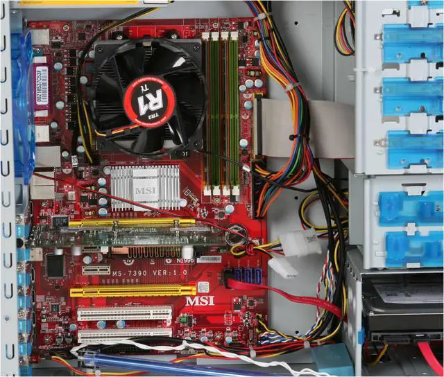 Alt view image 11 of 20 - CyberpowerPC Desktop PC Gamer Ultra 7204 6000+ 4GB DDR2 500GB HDD NVIDIA GeForce 9500 GT Windows Vista Home Premium 64-bit