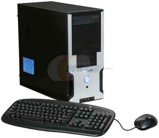 Main image of CyberpowerPC Desktop PC Gamer Infinity 3310 Intel Core 2 Quad Q8200 4GB DDR2 500GB HDD NVIDIA GeForce 9500 GT Windows Vista Home Premium 64-bit