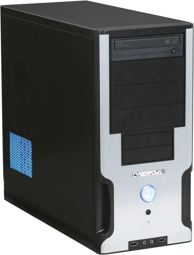Alt view image 2 of 19 - CyberpowerPC Desktop PC Gamer Infinity 3310 Intel Core 2 Quad Q8200 4GB DDR2 500GB HDD NVIDIA GeForce 9500 GT Windows Vista Home Premium 64-bit