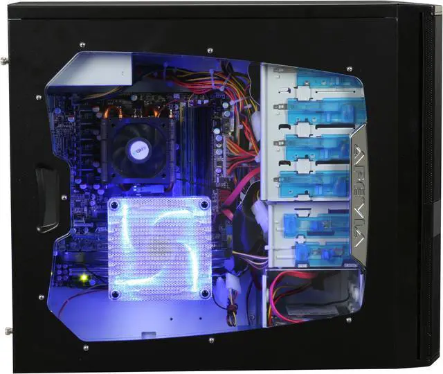 Alt view image 5 of 18 - CyberpowerPC Desktop PC Gamer Ultra 7211 AMD Phenom X4 9950 4GB DDR2 500GB HDD NVIDIA GeForce 9600 GT Windows Vista Home Premium 64-Bit