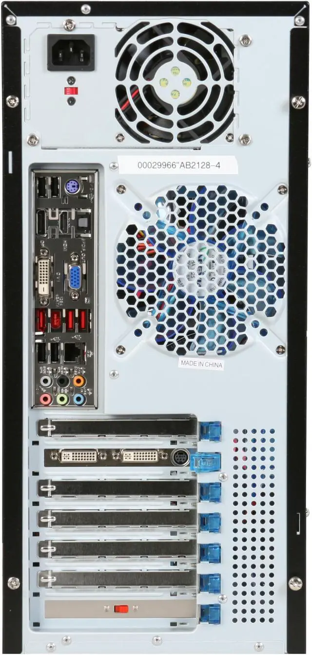 Alt view image 14 of 18 - CyberpowerPC Desktop PC Gamer Ultra 7211 AMD Phenom X4 9950 4GB DDR2 500GB HDD NVIDIA GeForce 9600 GT Windows Vista Home Premium 64-Bit