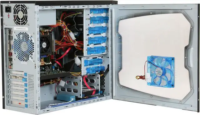 Alt view image 6 of 18 - CyberpowerPC Desktop PC Gamer Ultra 7211 AMD Phenom X4 9950 4GB DDR2 500GB HDD NVIDIA GeForce 9600 GT Windows Vista Home Premium 64-Bit