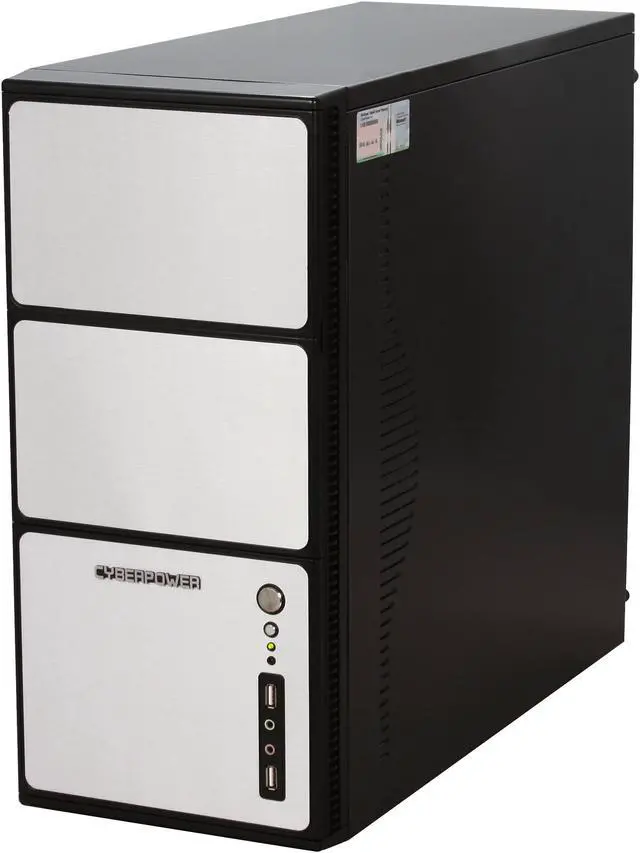 Alt view image 4 of 20 - CyberpowerPC Desktop PC Gamer Xtreme 1003 Intel Core i7-920 6GB DDR3 500GB HDD NVIDIA GeForce 9800 GTX+ Windows Vista Home Premium 64-bit