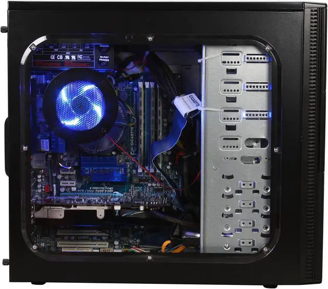 Alt view image 7 of 20 - CyberpowerPC Desktop PC Gamer Xtreme 1003 Intel Core i7-920 6GB DDR3 500GB HDD NVIDIA GeForce 9800 GTX+ Windows Vista Home Premium 64-bit