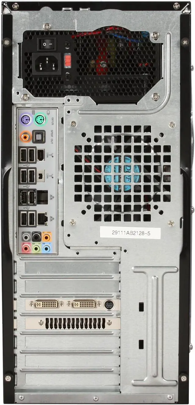 Alt view image 15 of 20 - CyberpowerPC Desktop PC Gamer Xtreme 1003 Intel Core i7-920 6GB DDR3 500GB HDD NVIDIA GeForce 9800 GTX+ Windows Vista Home Premium 64-bit