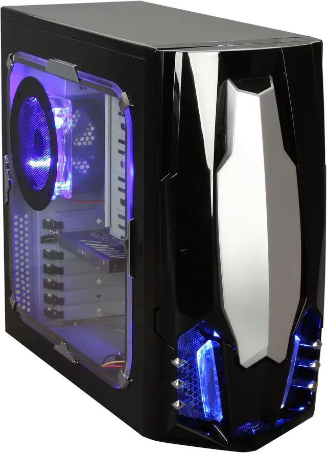 Alt view image 2 of 18 - CyberpowerPC Desktop PC Gamer Ultra 7205 AMD Athlon X2 7750 4GB DDR2 500GB HDD ATI Radeon HD 4550 Windows Vista Home Premium 64-bit