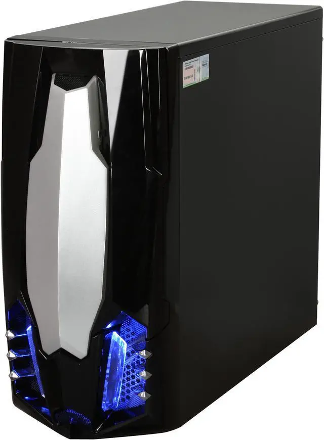 Alt view image 4 of 18 - CyberpowerPC Desktop PC Gamer Ultra 7205 AMD Athlon X2 7750 4GB DDR2 500GB HDD ATI Radeon HD 4550 Windows Vista Home Premium 64-bit