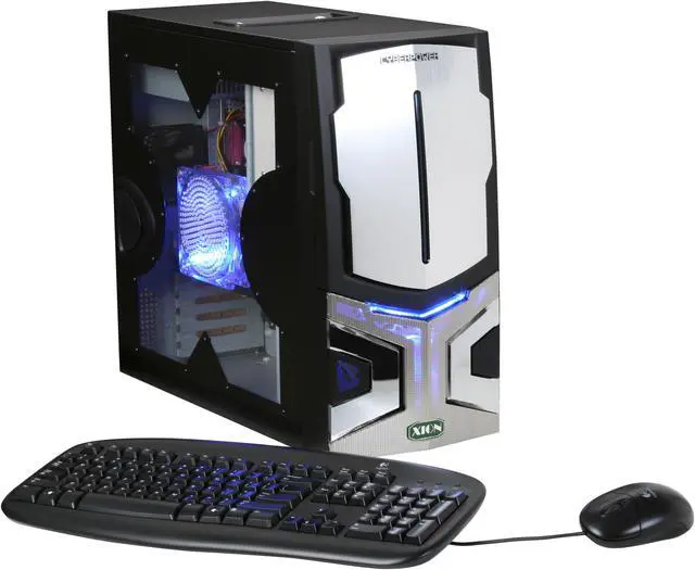 Main image of CyberpowerPC Desktop PC Gamer Infinity 9516 Intel Core 2 Quad Q9550 4GB DDR2 500GB HDD NVIDIA GeForce 9800 GT Windows Vista Home Premium 64-Bit