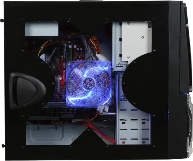 Alt view image 6 of 13 - CyberpowerPC Desktop PC Gamer Infinity 9516 Intel Core 2 Quad Q9550 4GB DDR2 500GB HDD NVIDIA GeForce 9800 GT Windows Vista Home Premium 64-Bit